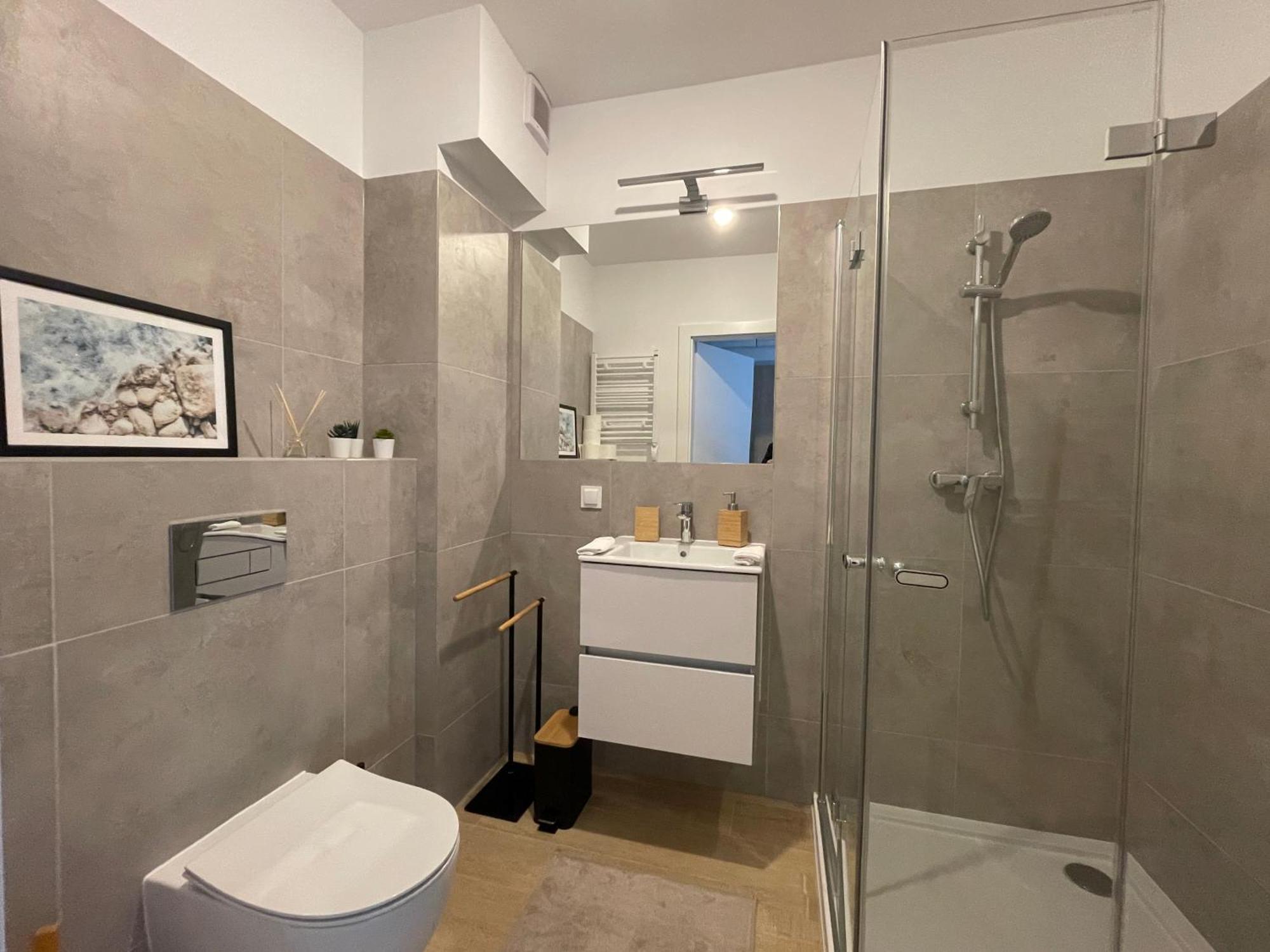 Blue Bay Apartment Dziwnow Bagian luar foto